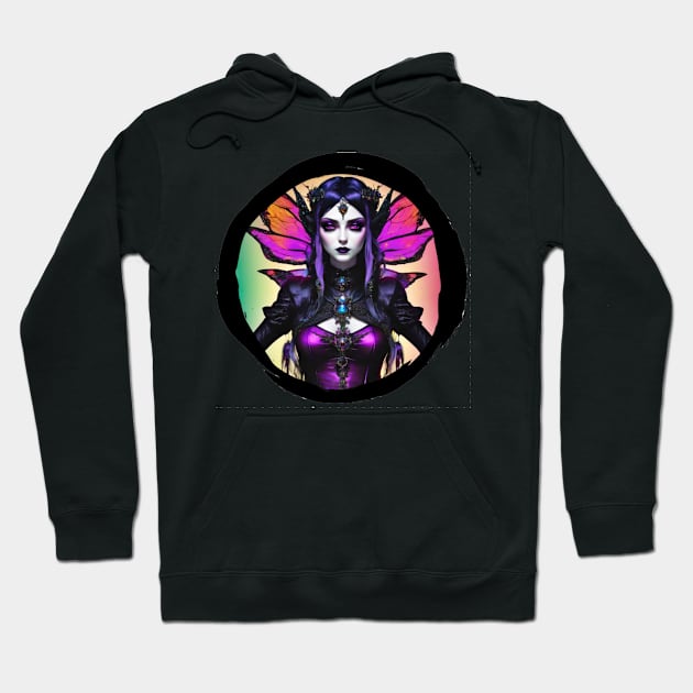 Goth Faerie Hoodie by GothCardz